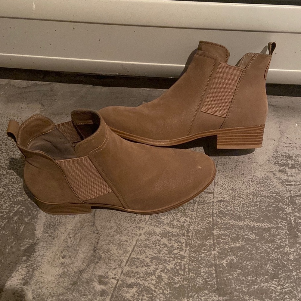Brown booties